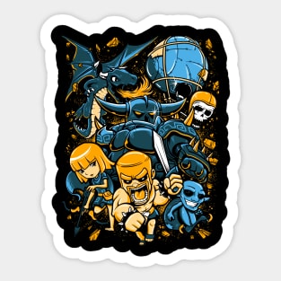 Clash Warriors 01 Sticker